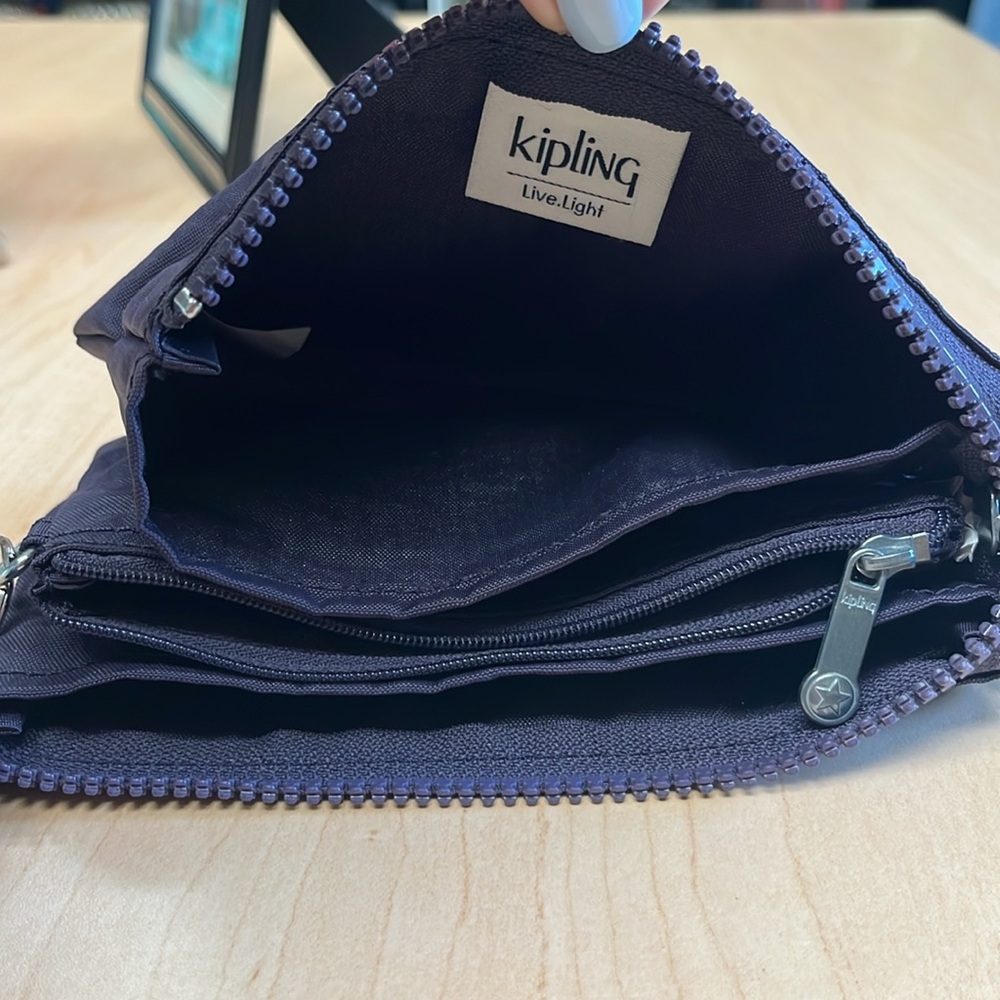 Kipling Ultimate plum color Creativity (Large) Pouch - Picture 4 of 5